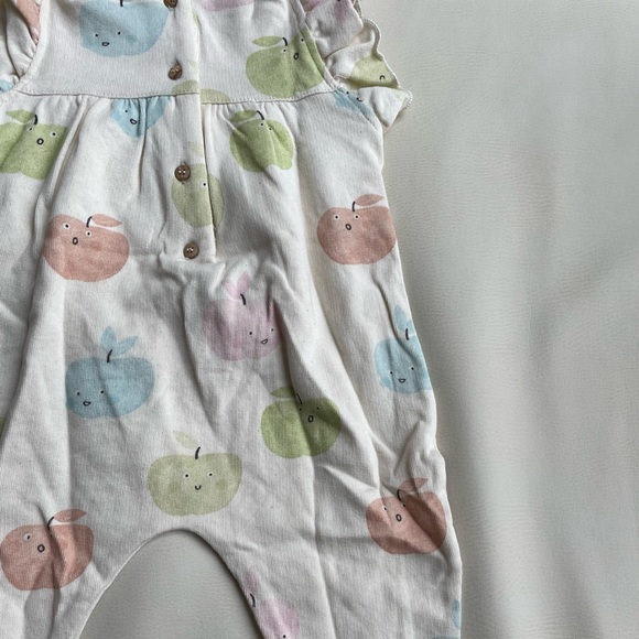 Zara baby ruffle trim jumpsuit 3-6 month - Picture 9 of 12